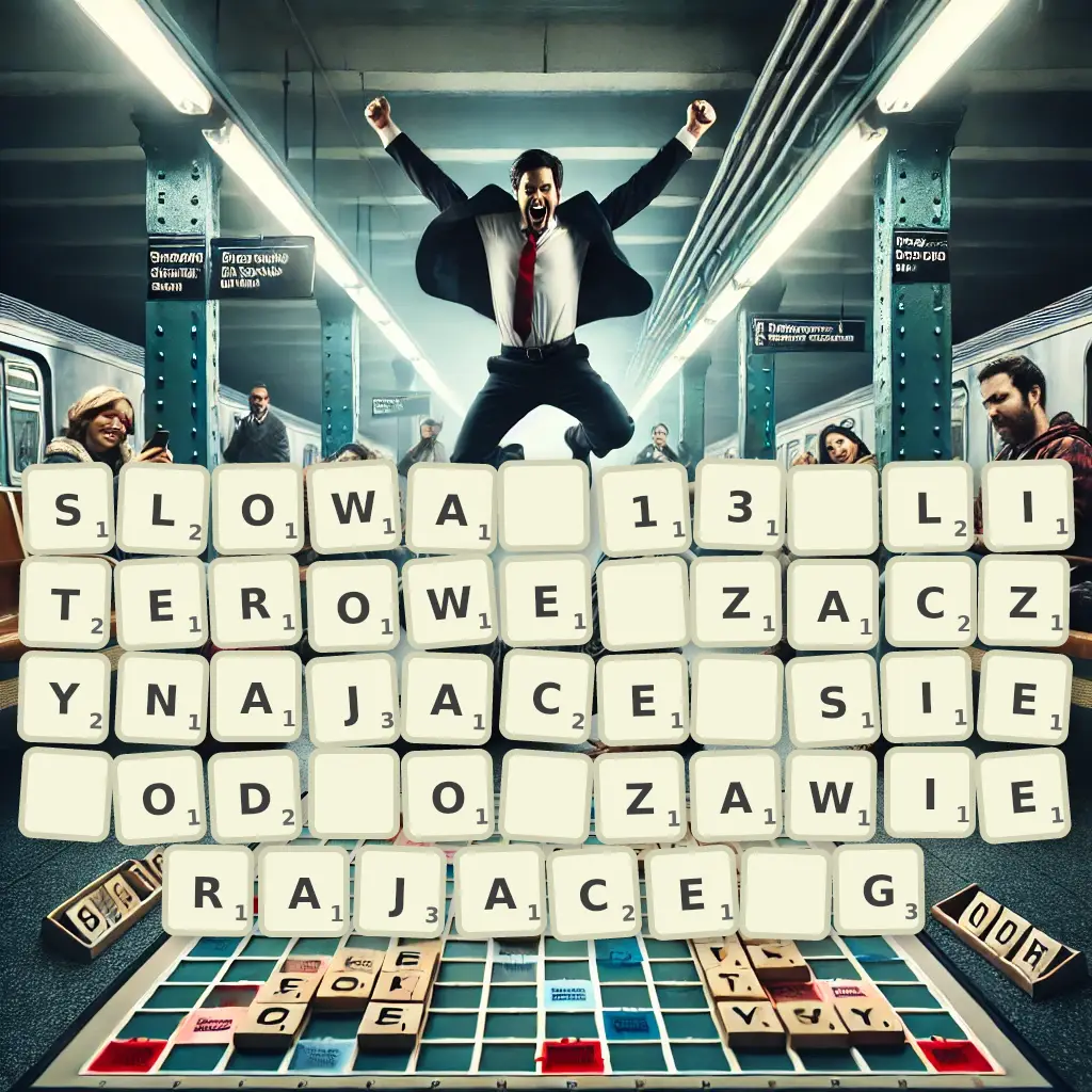 Słowa 13-literowe, zaczynające się od O, zawierające G