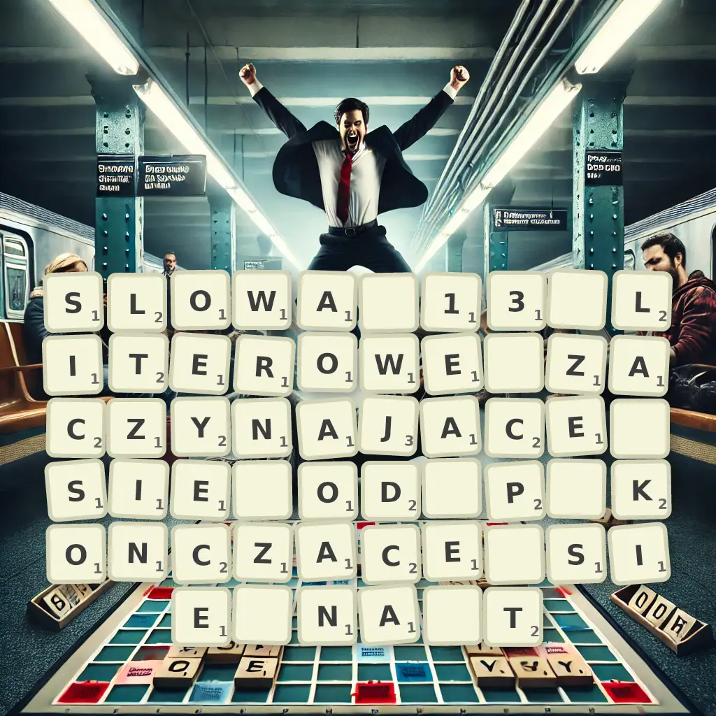 Słowa 13-literowe, zaczynające się od P, kończące się na T