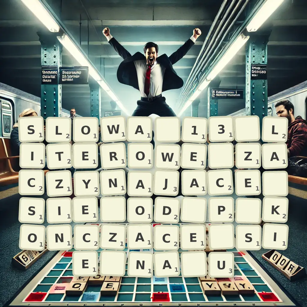 Słowa 13-literowe, zaczynające się od P, kończące się na U