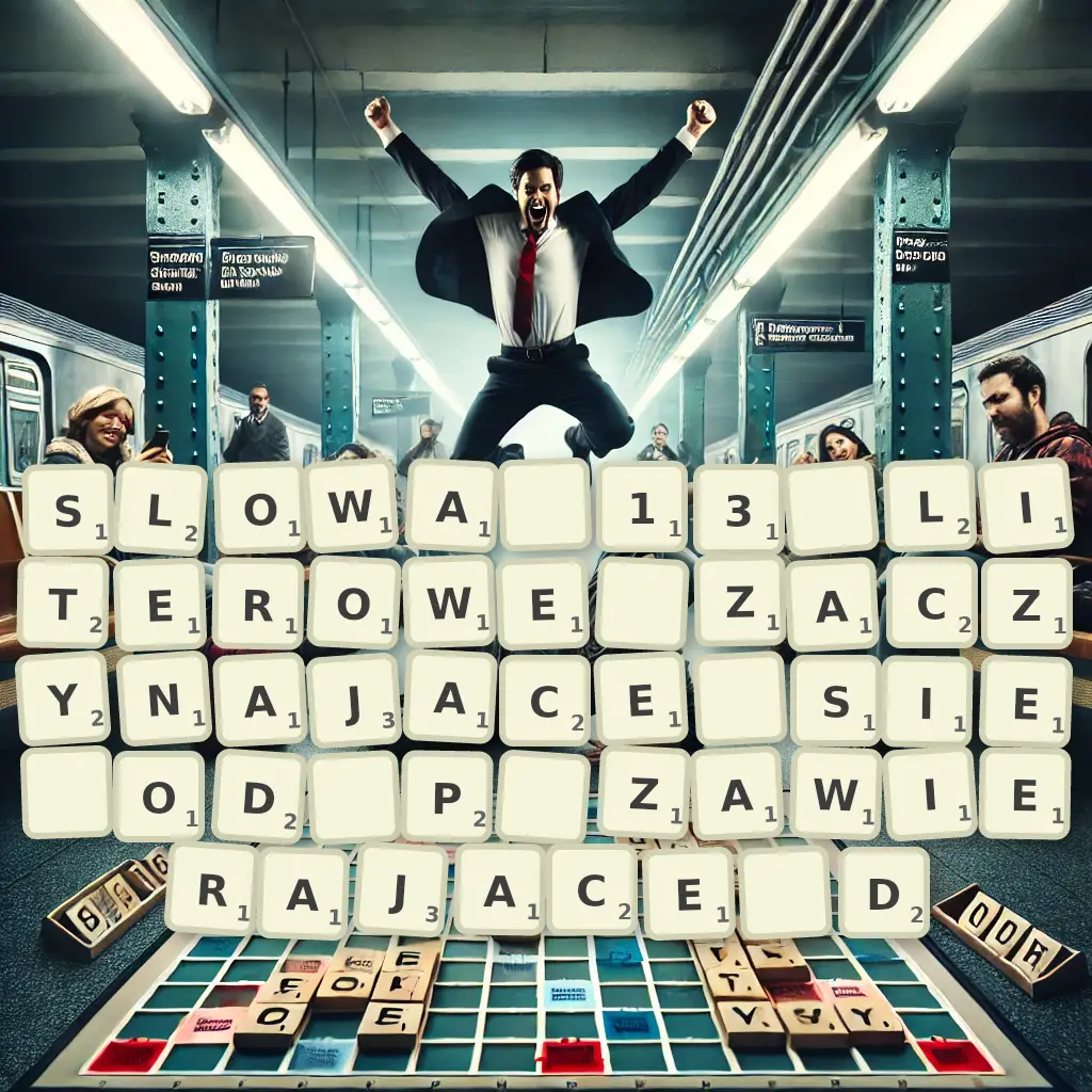 Słowa 13-literowe, zaczynające się od P, zawierające D