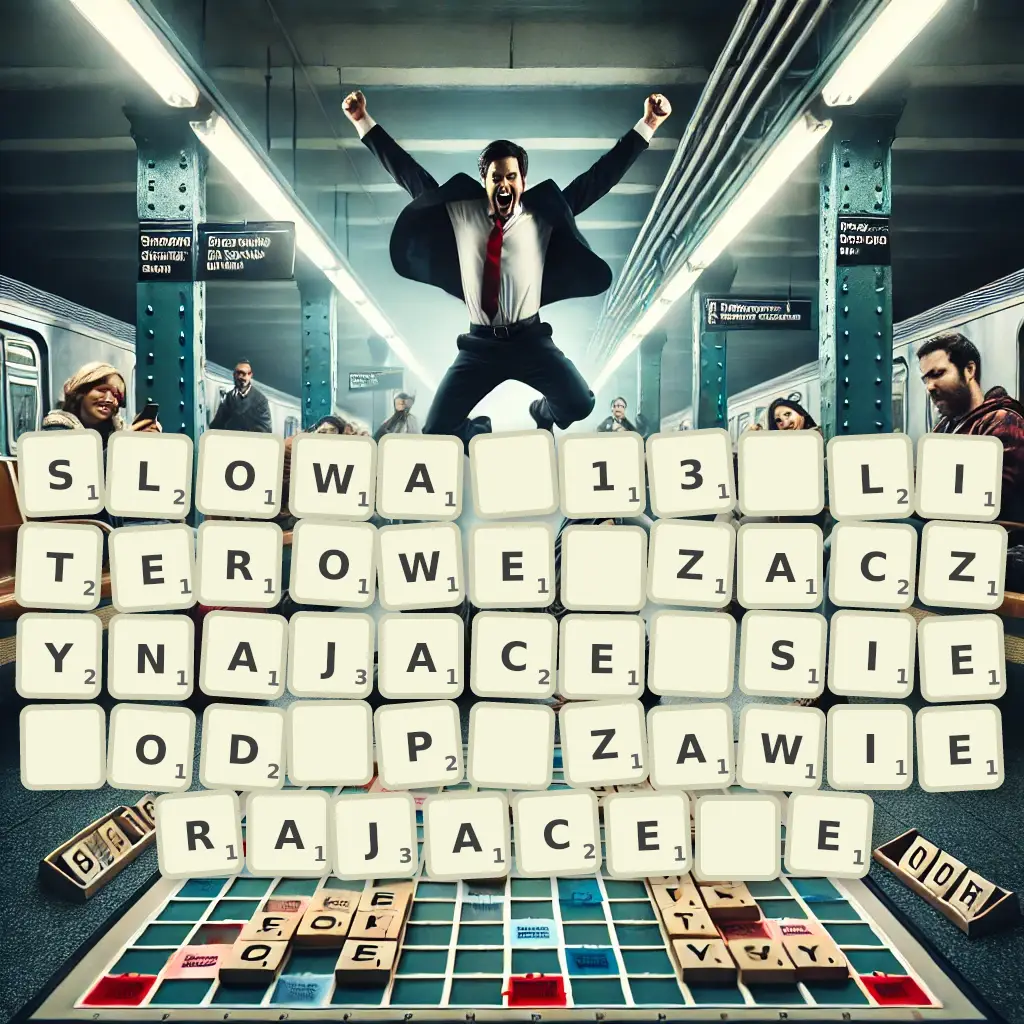 Słowa 13-literowe, zaczynające się od P, zawierające E