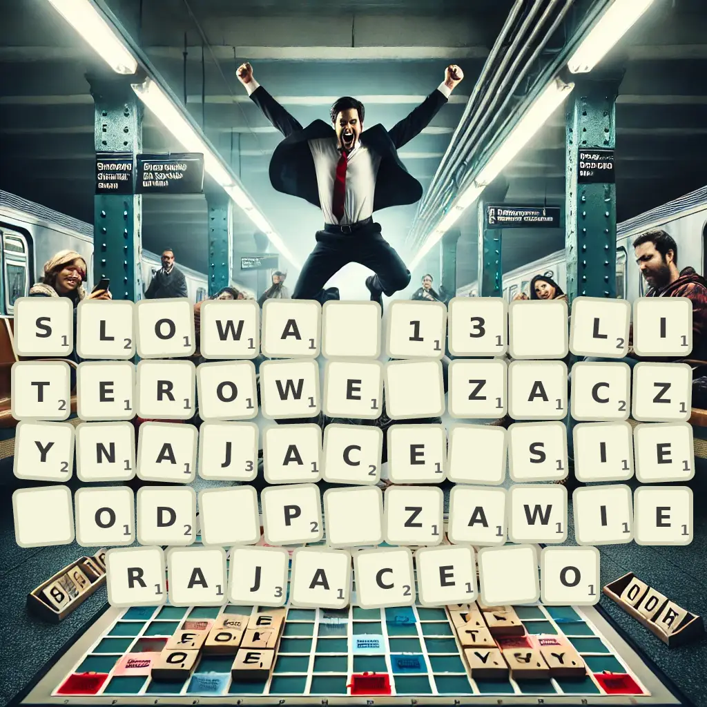 Słowa 13-literowe, zaczynające się od P, zawierające O