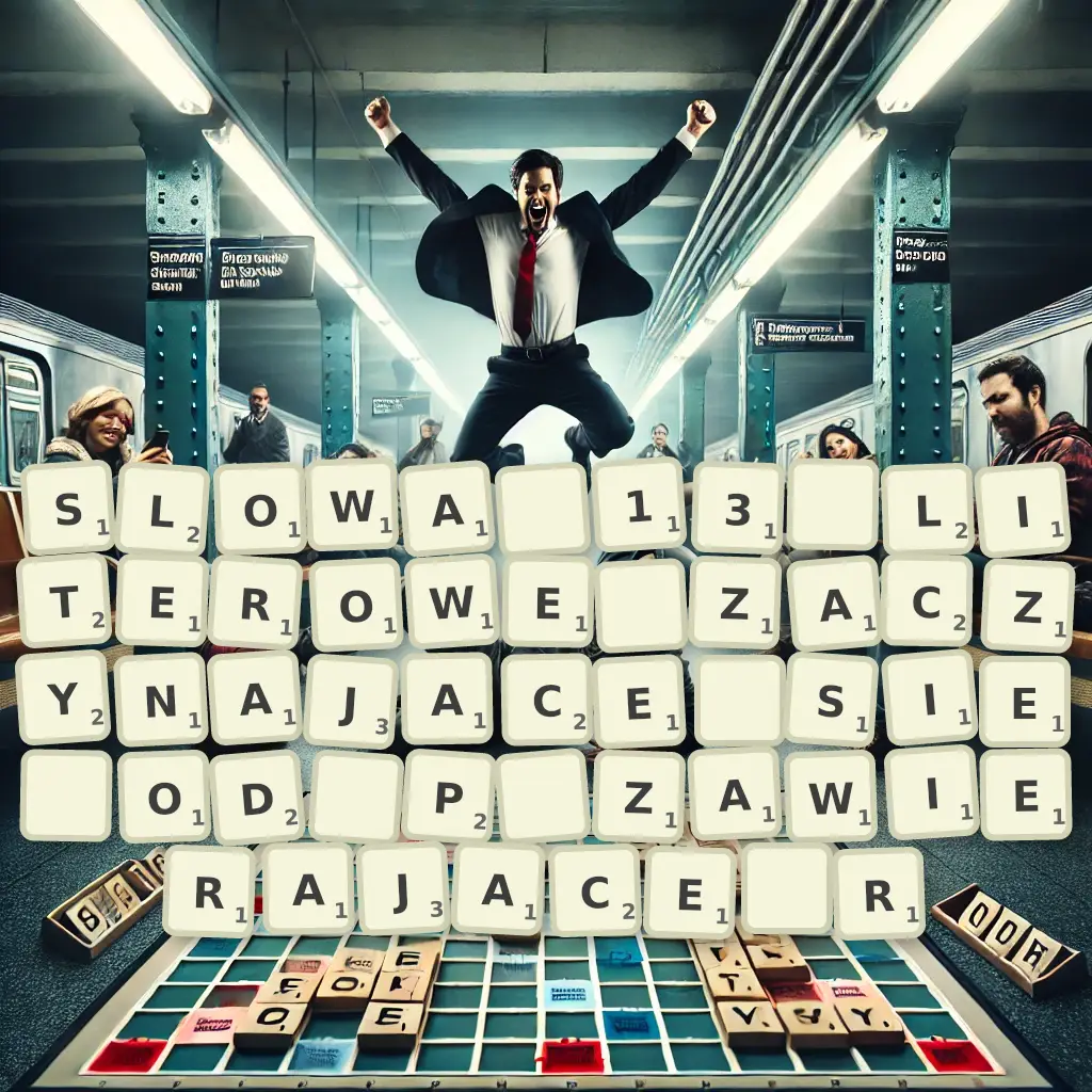 Słowa 13-literowe, zaczynające się od P, zawierające R