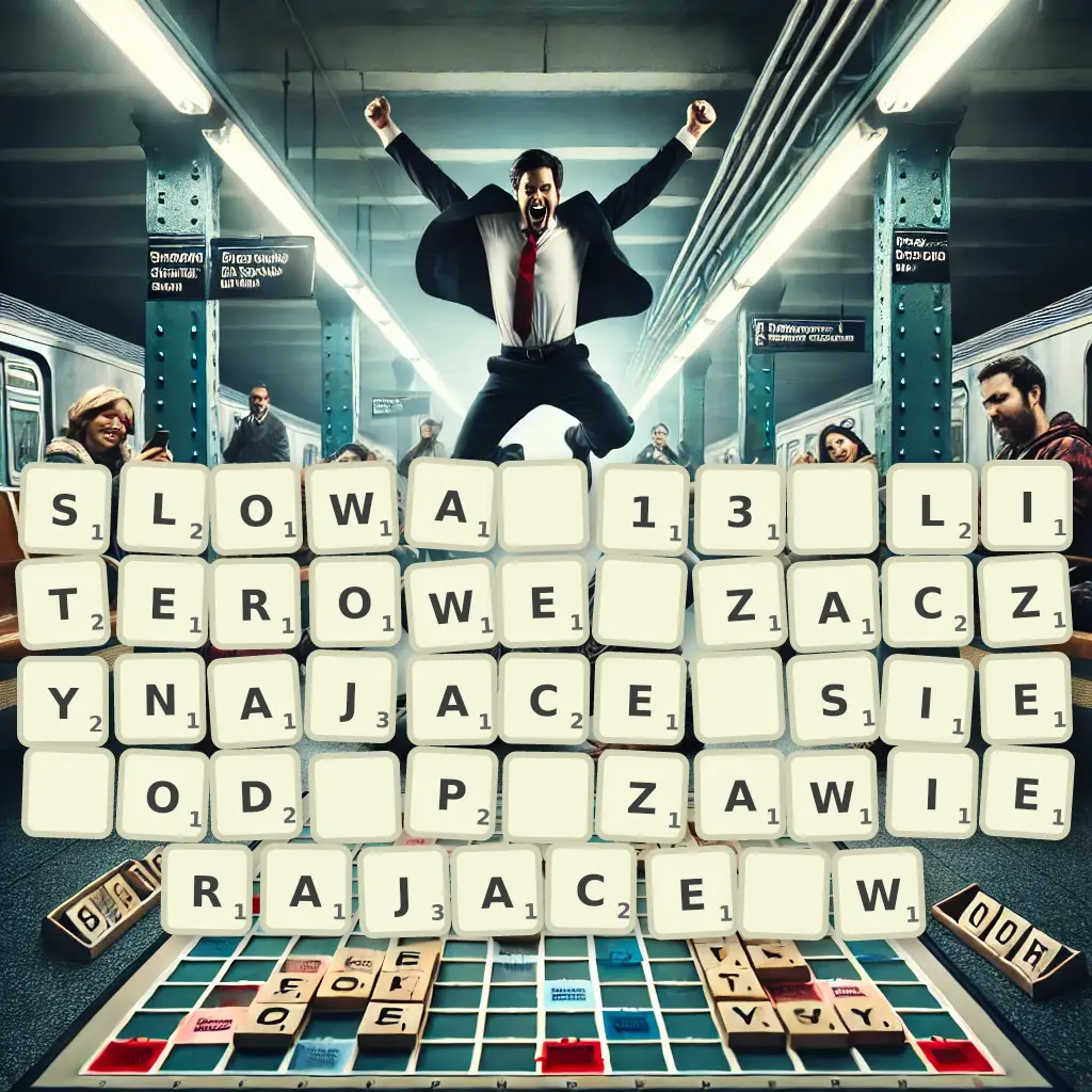 Słowa 13-literowe, zaczynające się od P, zawierające W