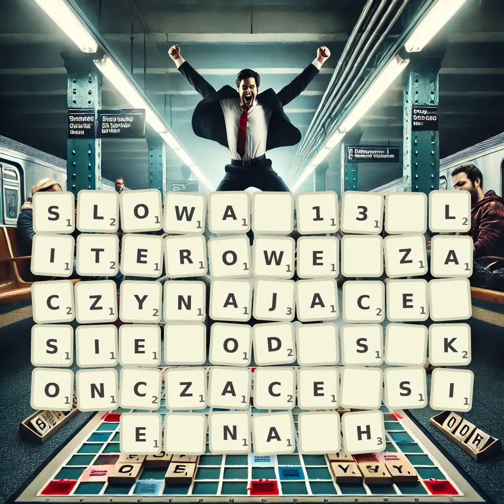 Słowa 13-literowe, zaczynające się od S, kończące się na H