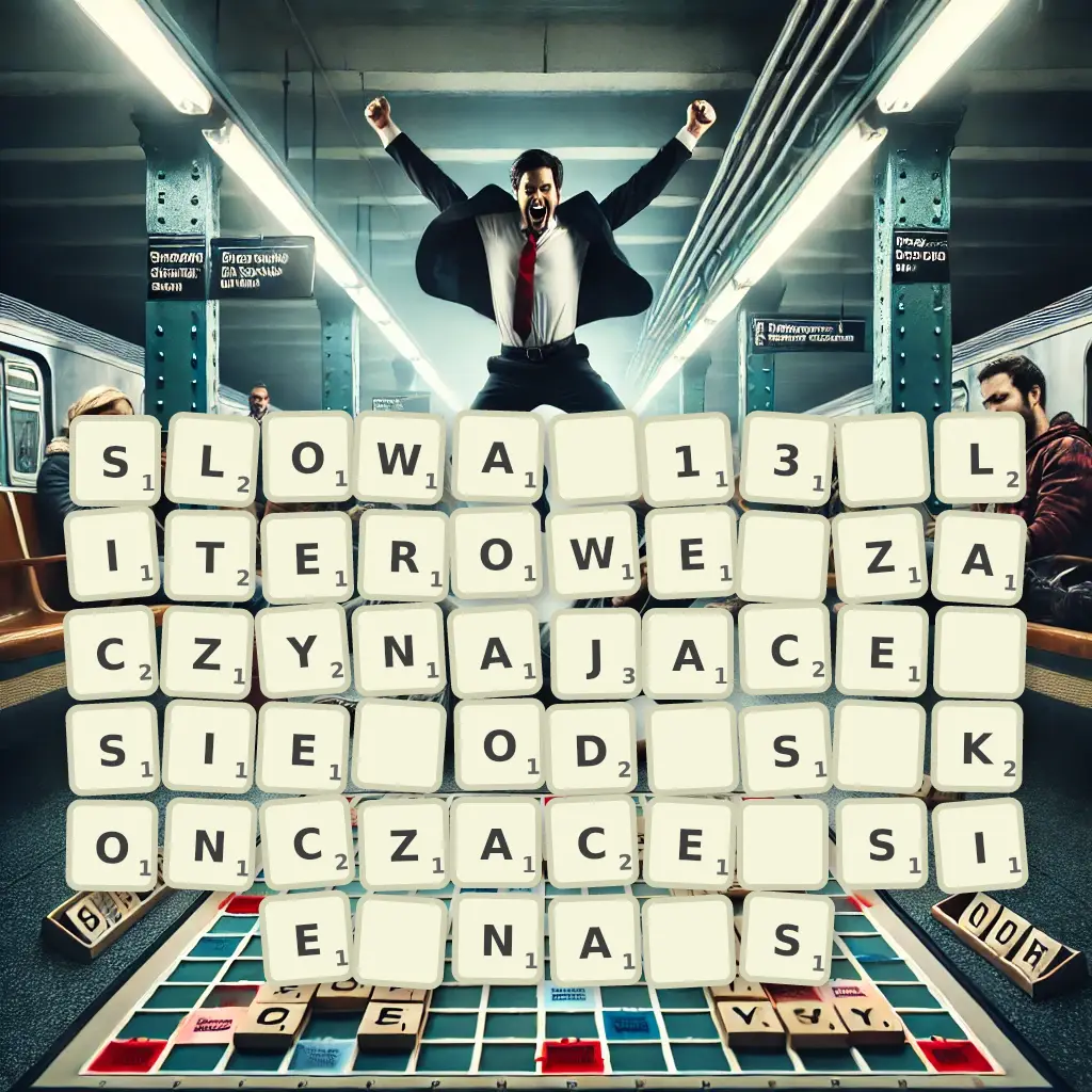 Słowa 13-literowe, zaczynające się od S, kończące się na Ś