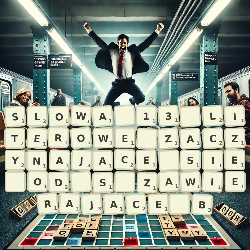 Słowa 13-literowe, zaczynające się od S, zawierające B
