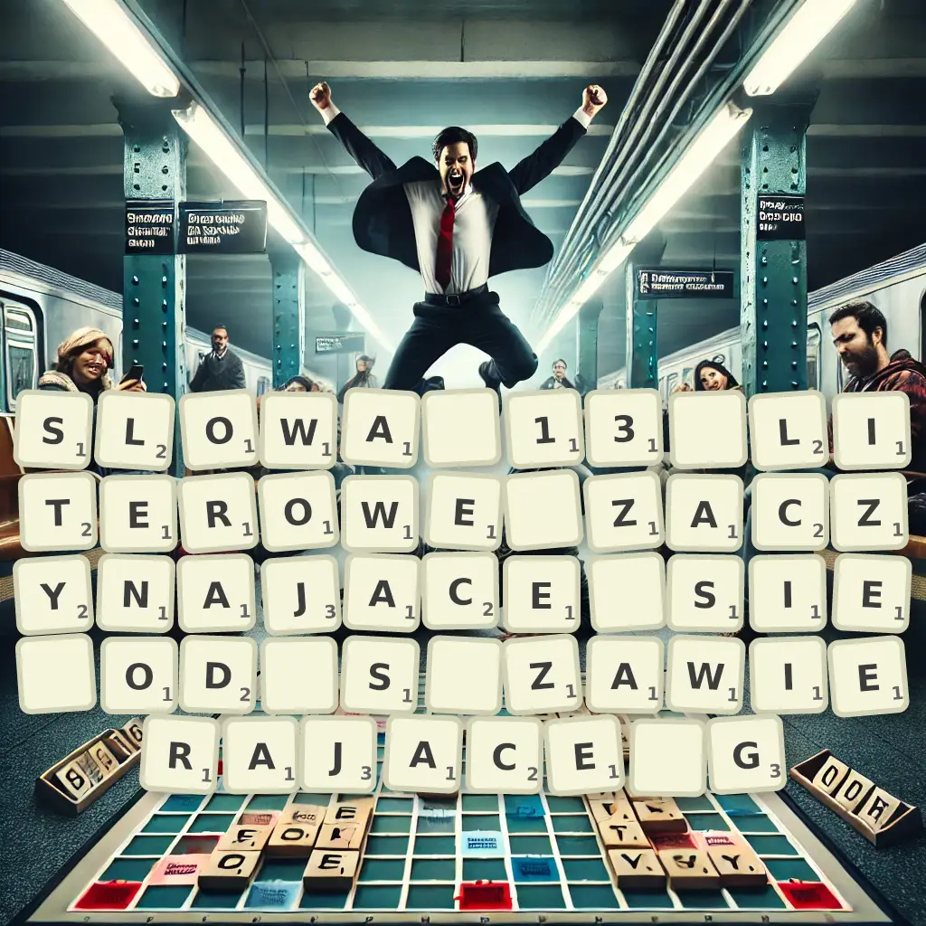 Słowa 13-literowe, zaczynające się od S, zawierające G