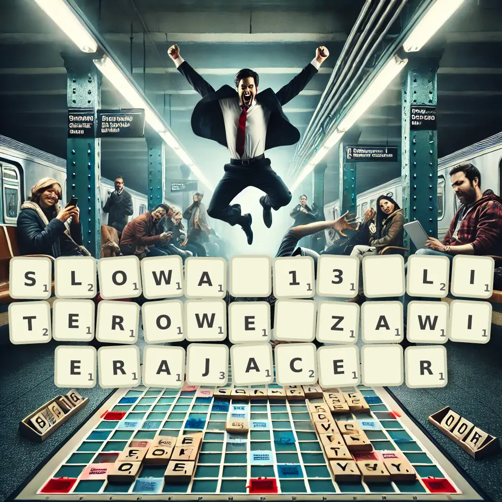 Słowa 13-literowe, zawierające R