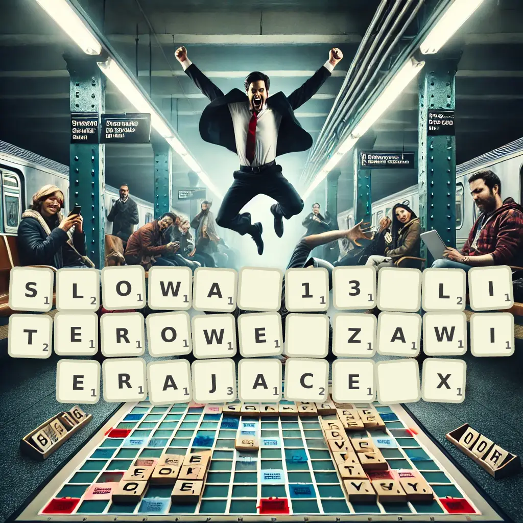 Słowa 13-literowe, zawierające X