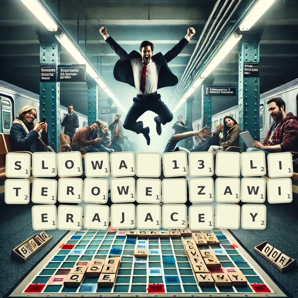 Słowa 13-literowe, zawierające Y