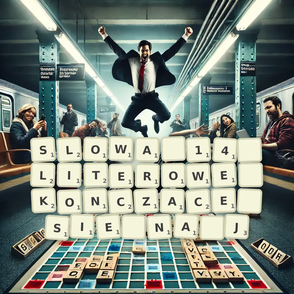 Słowa 14-literowe, kończące się na J