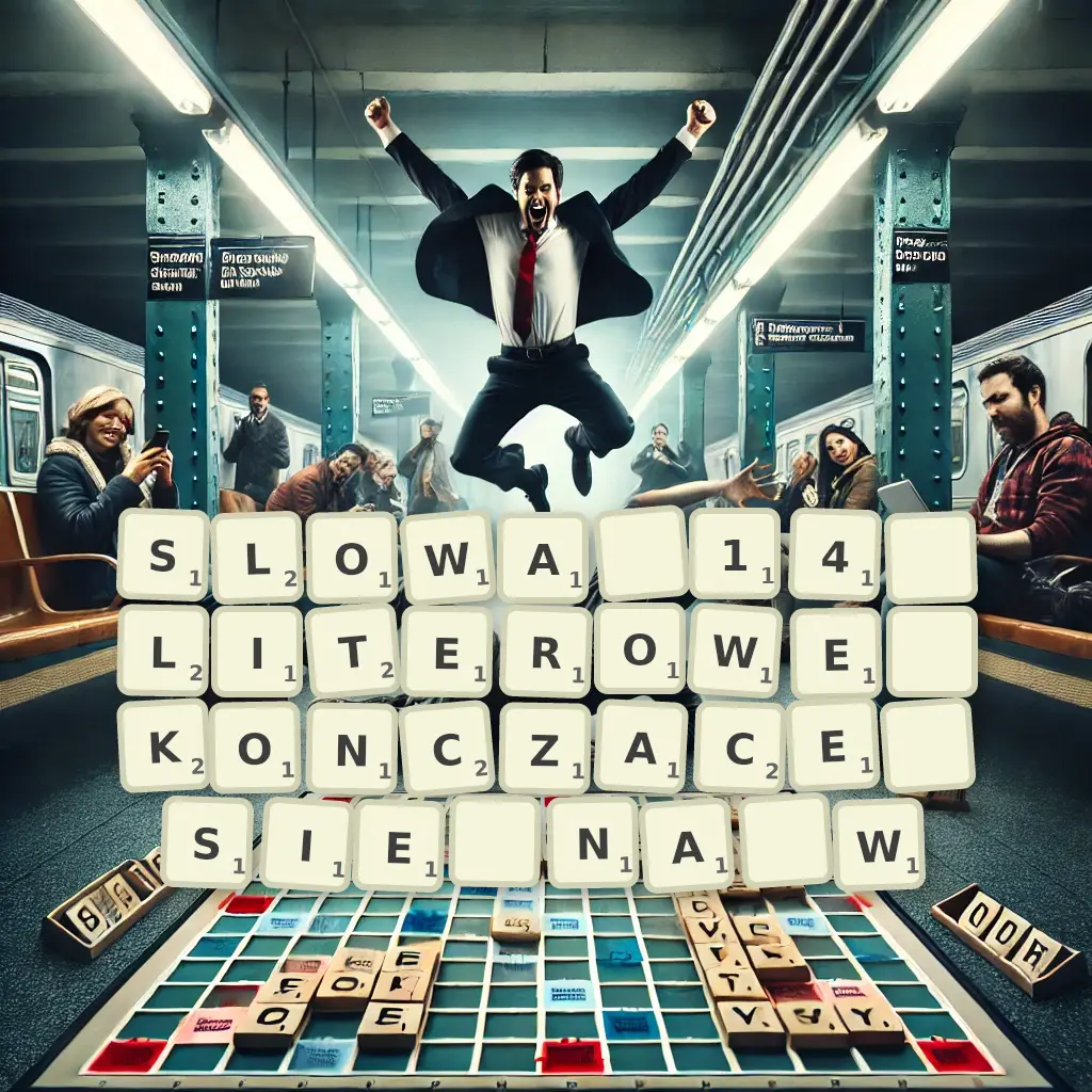 Słowa 14-literowe, kończące się na W