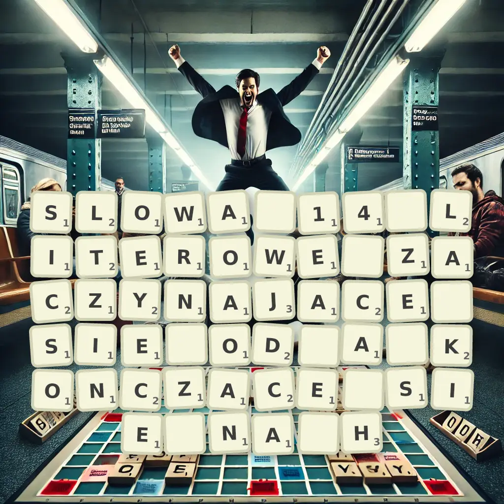 Słowa 14-literowe, zaczynające się od A, kończące się na H