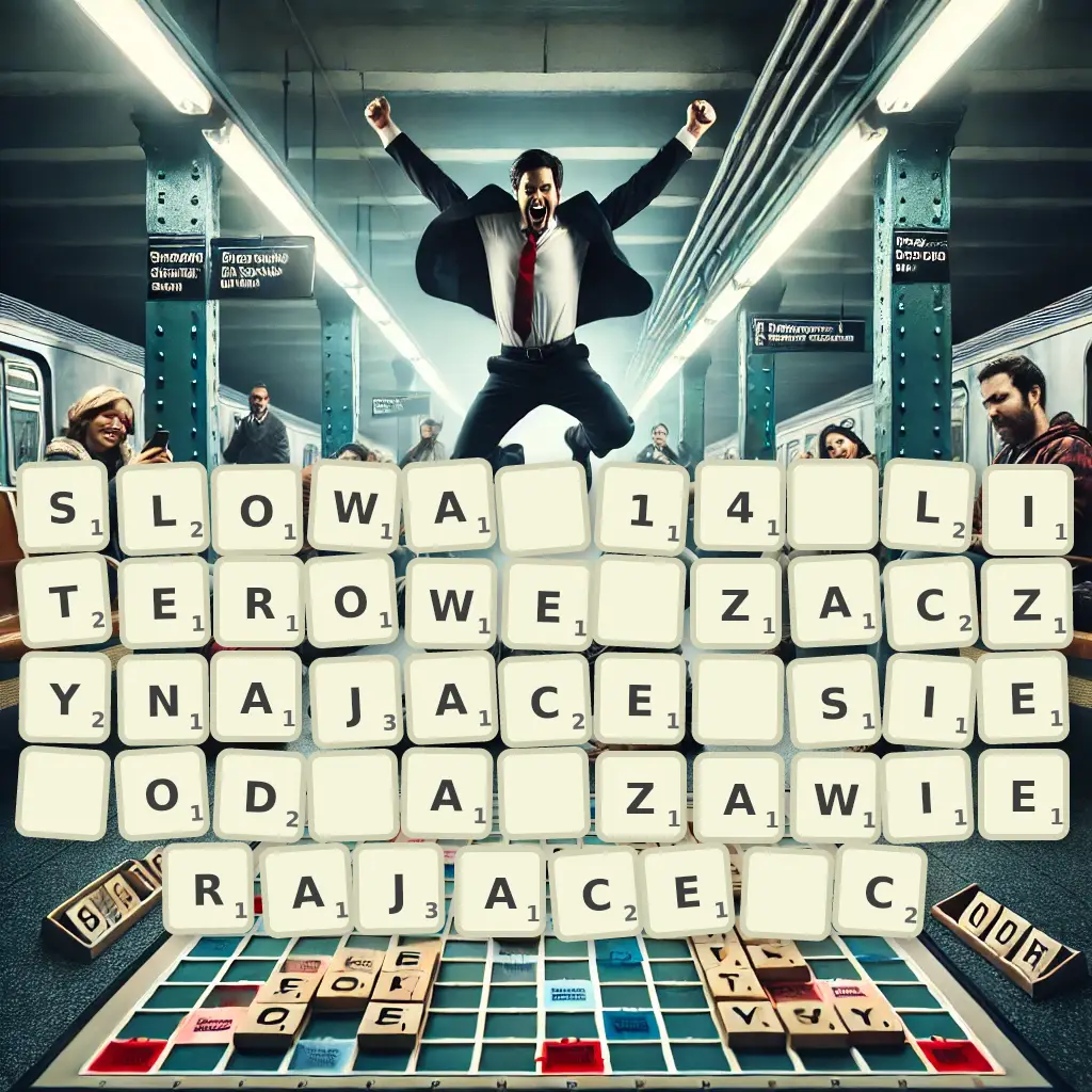 Słowa 14-literowe, zaczynające się od A, zawierające Ć