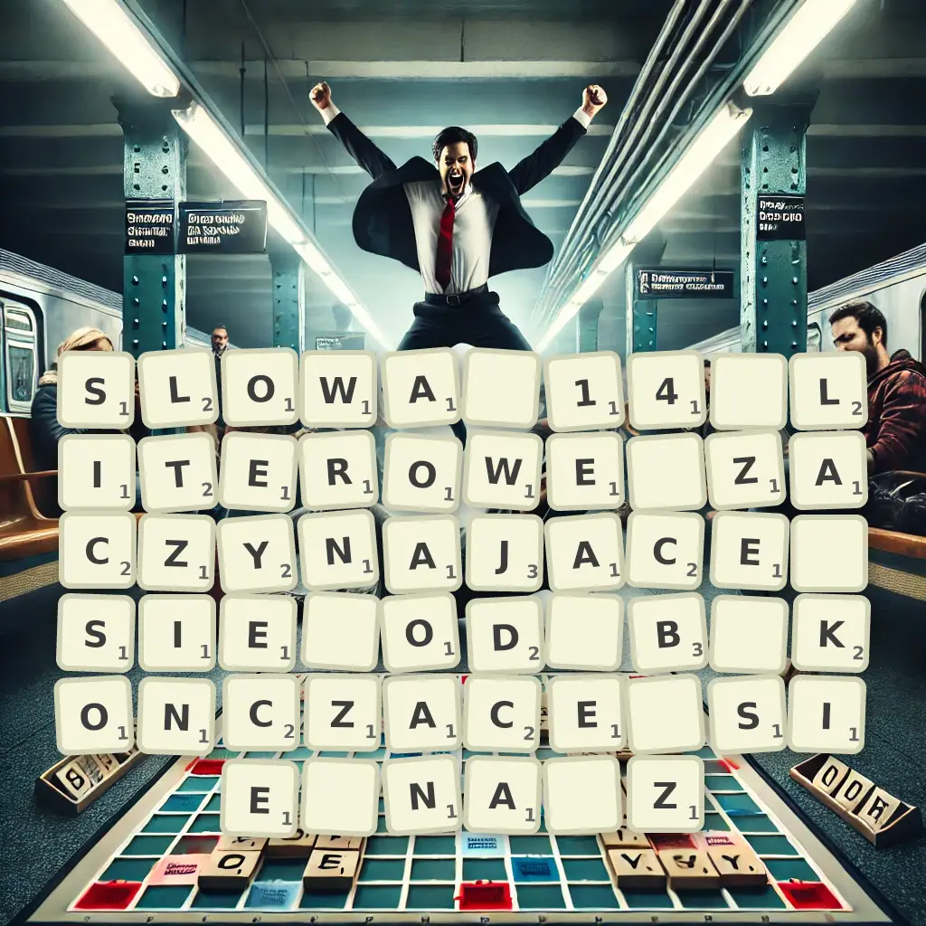 Słowa 14-literowe, zaczynające się od B, kończące się na Z