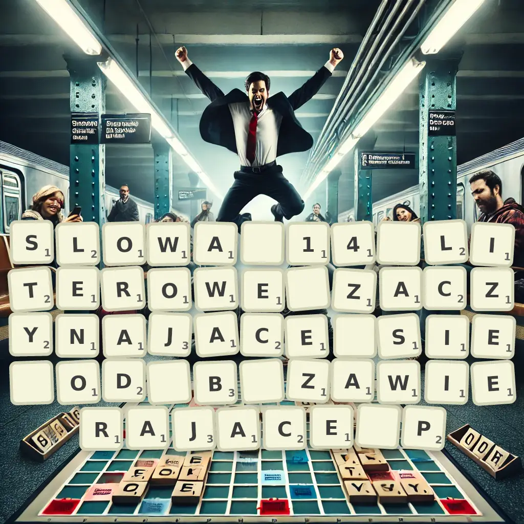 Słowa 14-literowe, zaczynające się od B, zawierające P