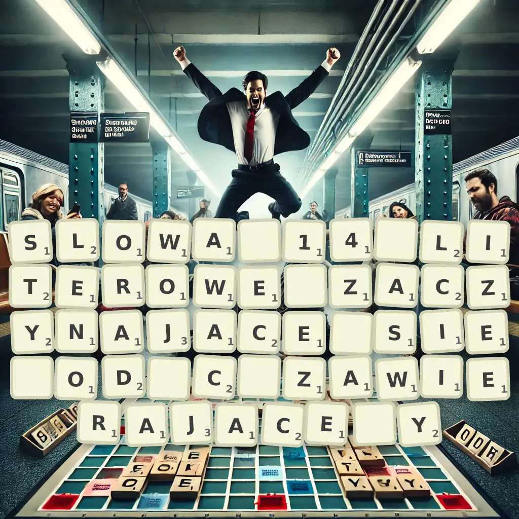 Słowa 14-literowe, zaczynające się od C, zawierające Y
