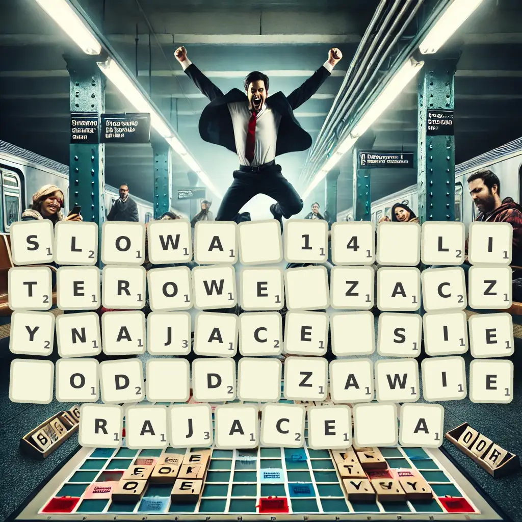 Słowa 14-literowe, zaczynające się od D, zawierające Ą