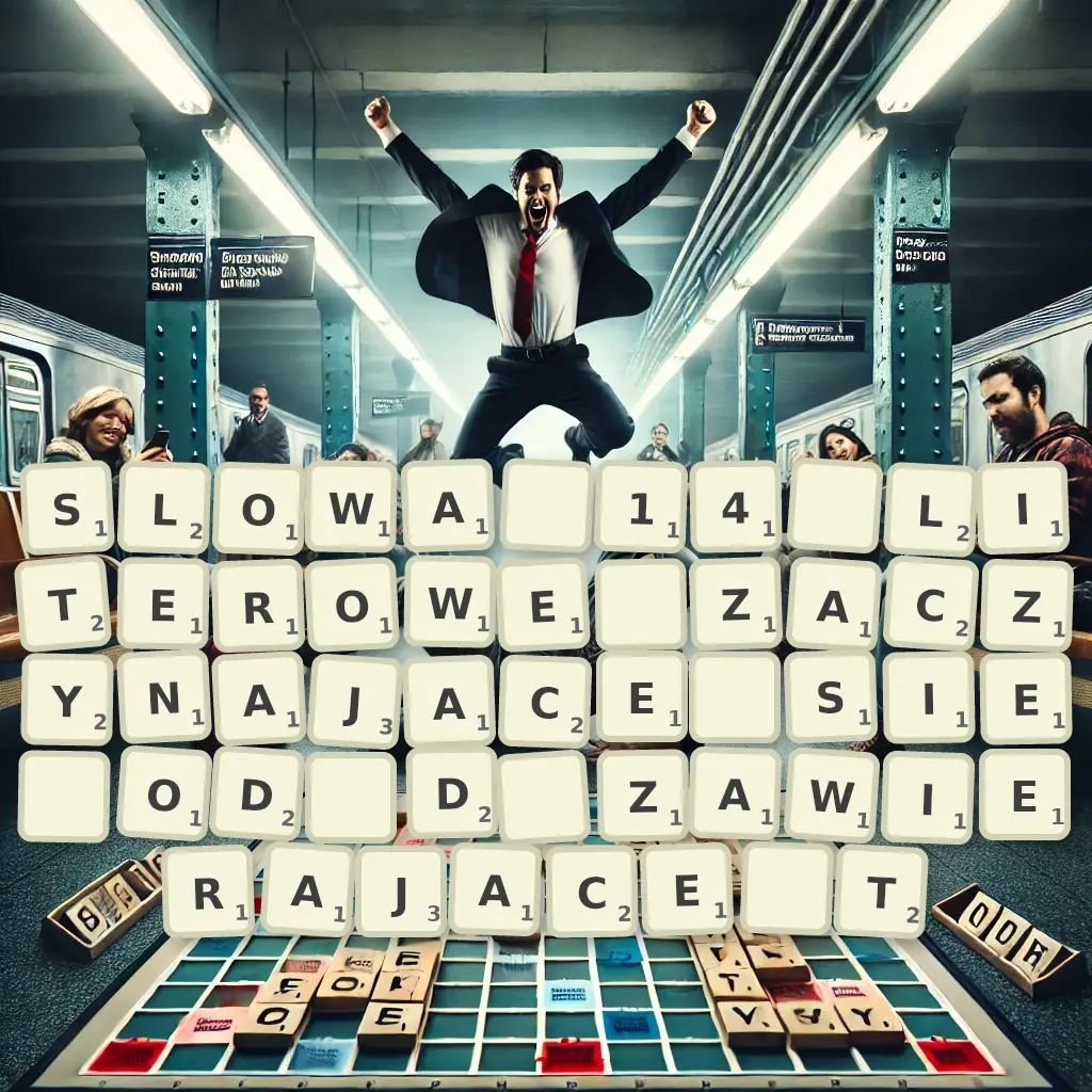 Słowa 14-literowe, zaczynające się od D, zawierające T