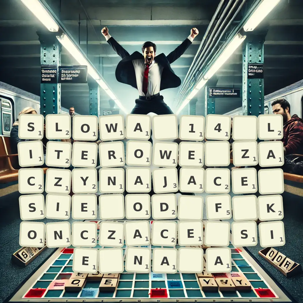 Słowa 14-literowe, zaczynające się od F, kończące się na Ą