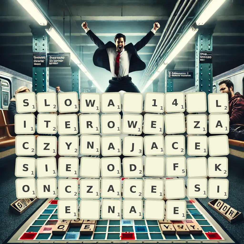 Słowa 14-literowe, zaczynające się od F, kończące się na Ę