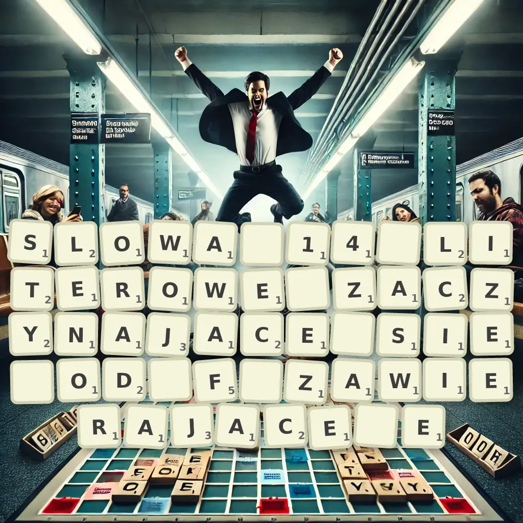 Słowa 14-literowe, zaczynające się od F, zawierające Ę