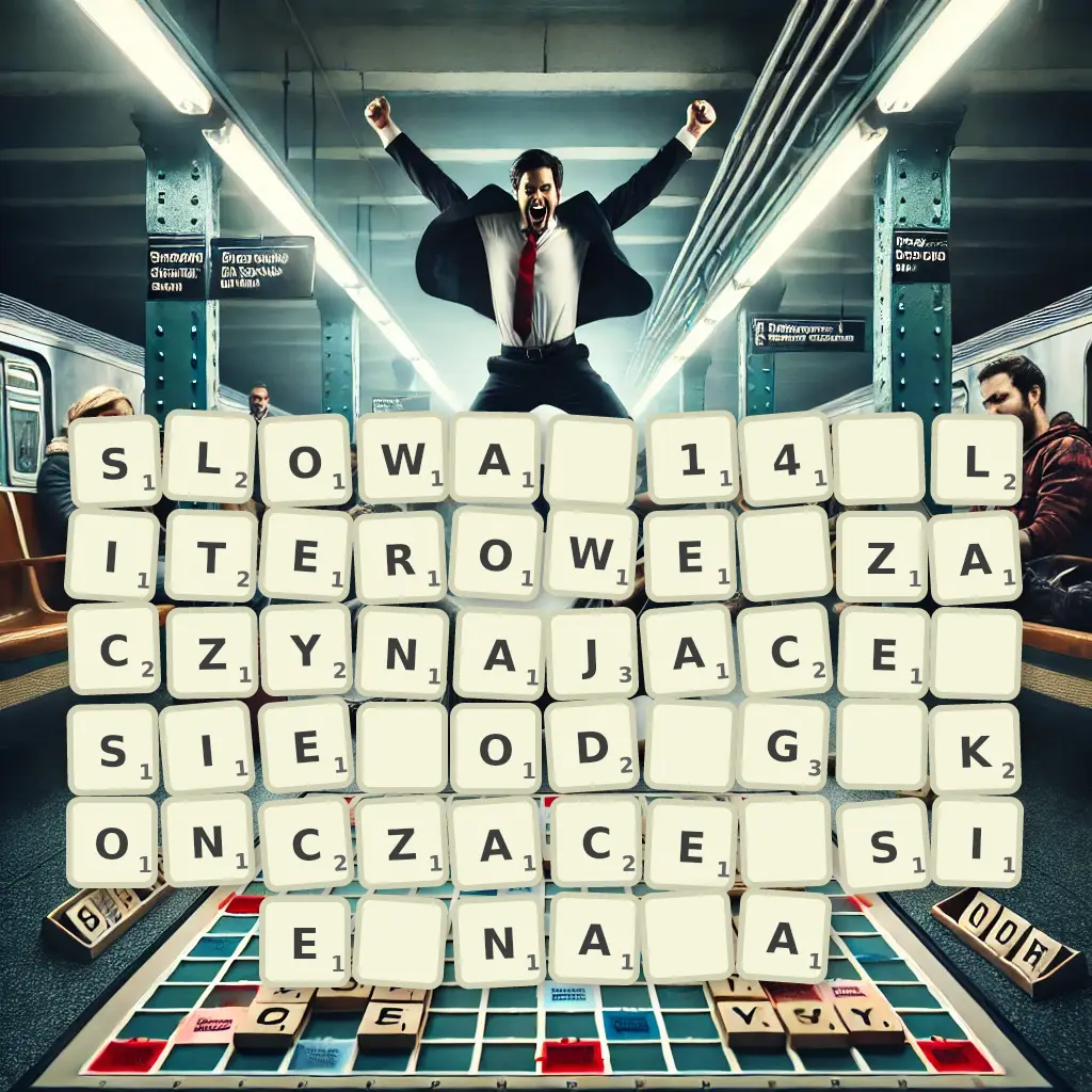 Słowa 14-literowe, zaczynające się od G, kończące się na A