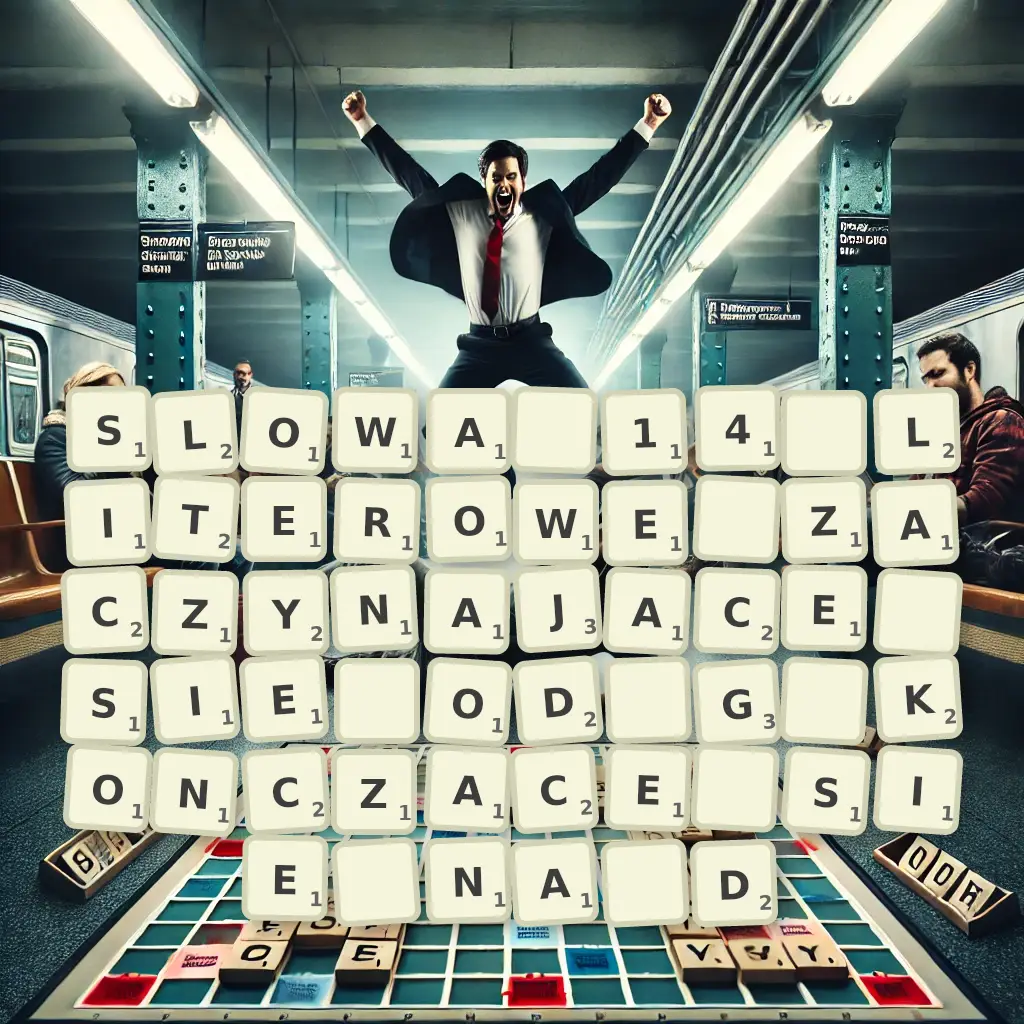 Słowa 14-literowe, zaczynające się od G, kończące się na D