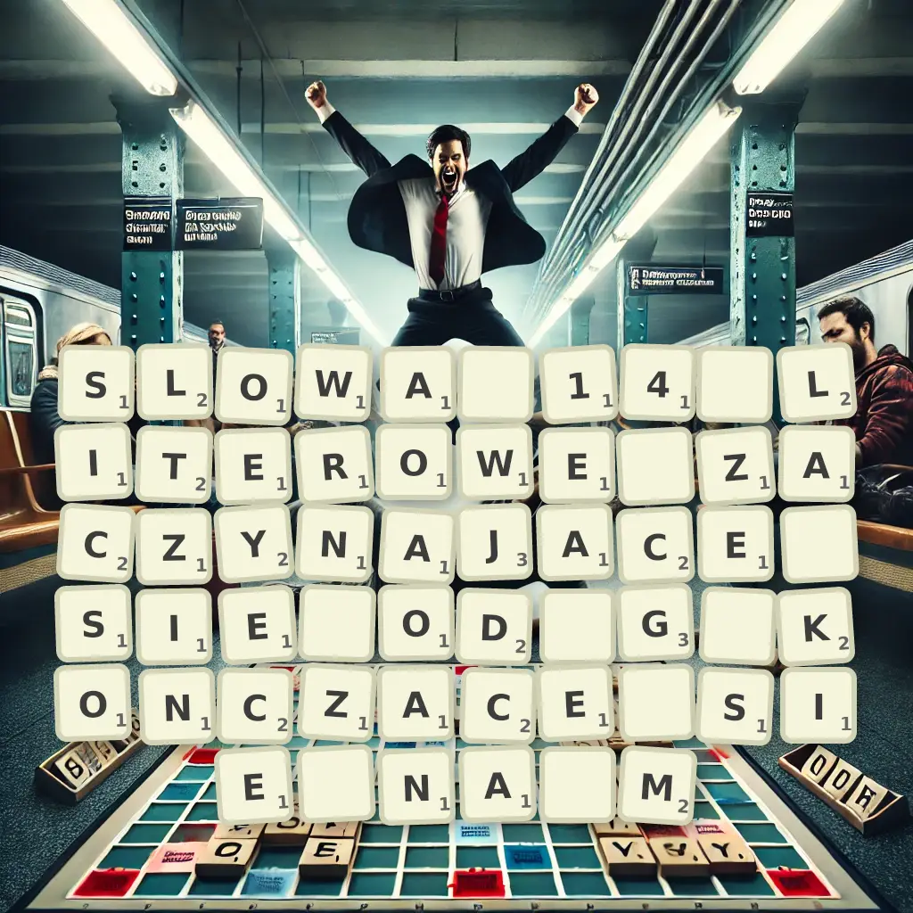 Słowa 14-literowe, zaczynające się od G, kończące się na M