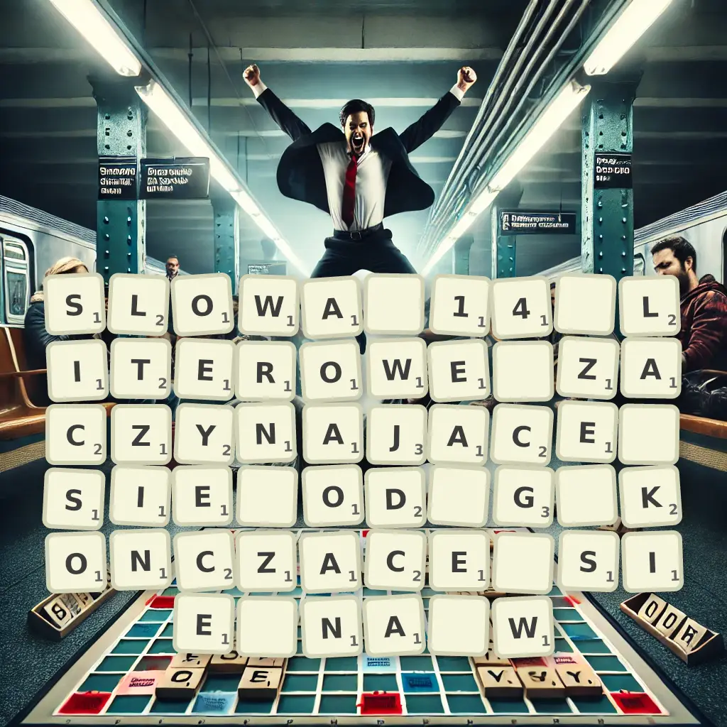 Słowa 14-literowe, zaczynające się od G, kończące się na W