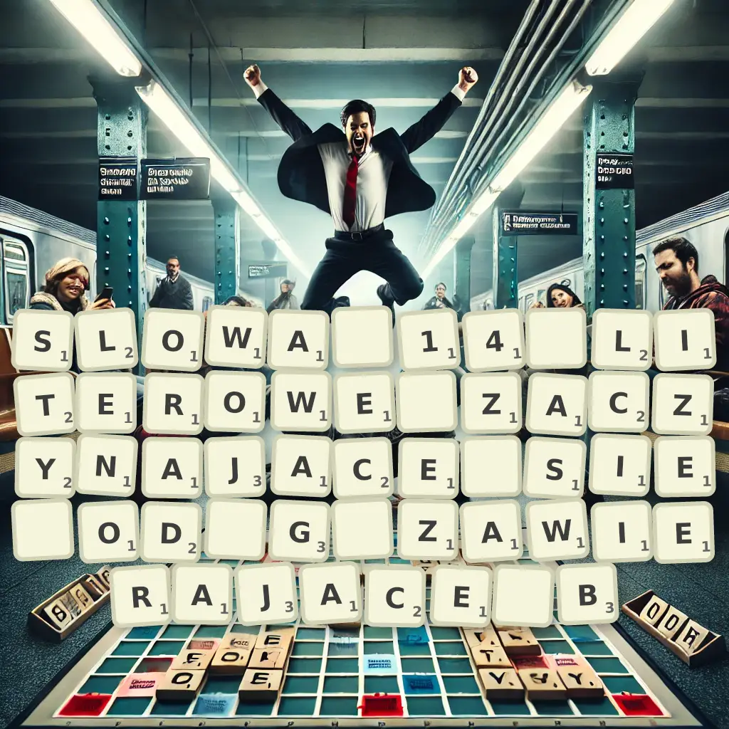 Słowa 14-literowe, zaczynające się od G, zawierające B