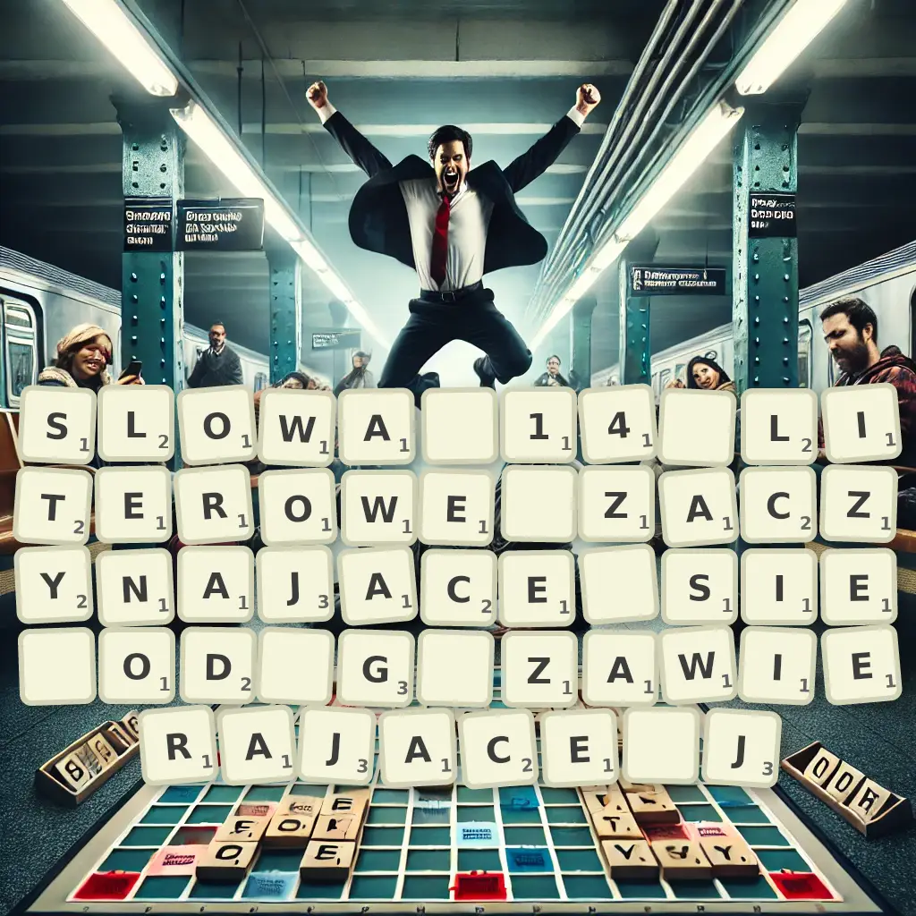 Słowa 14-literowe, zaczynające się od G, zawierające J