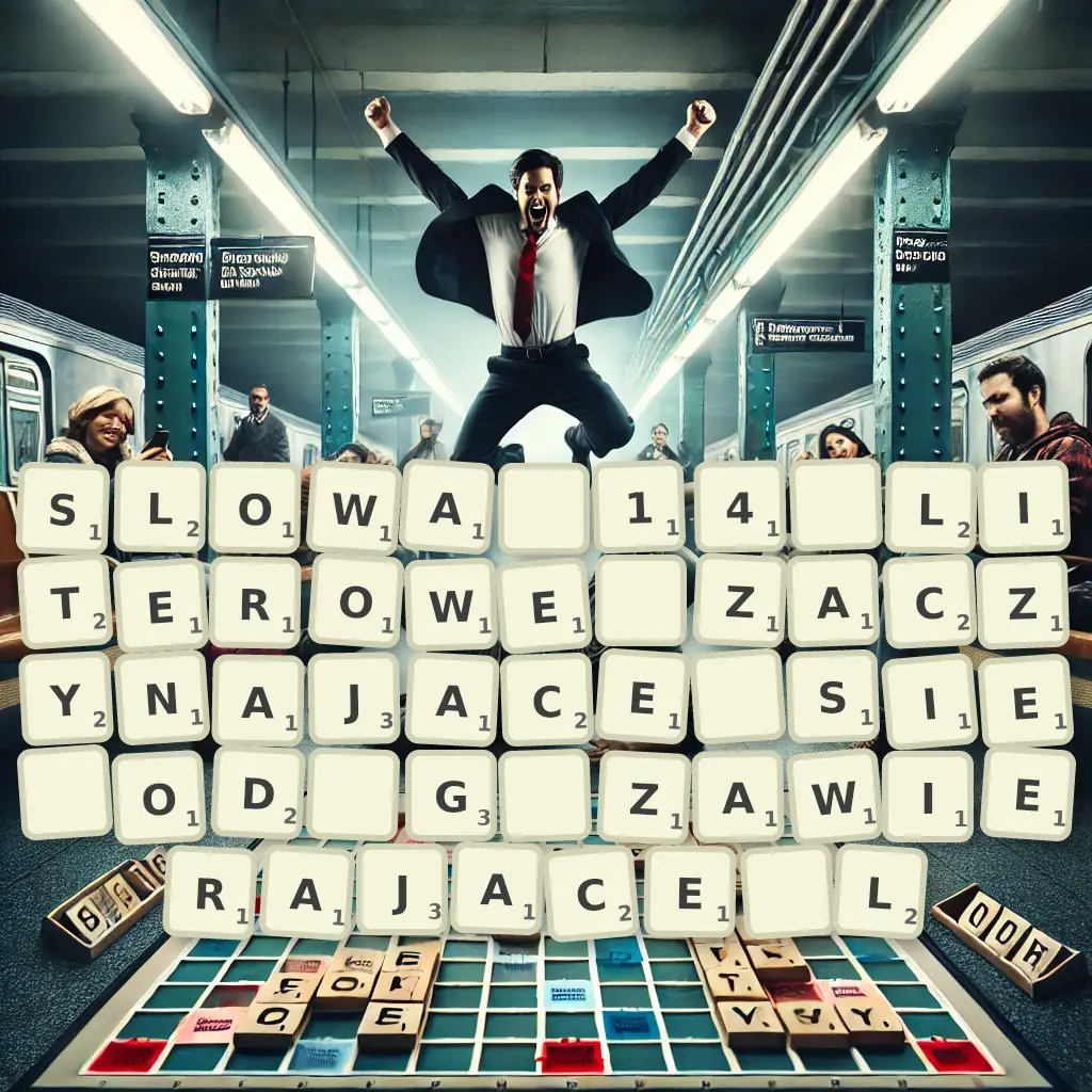 Słowa 14-literowe, zaczynające się od G, zawierające L