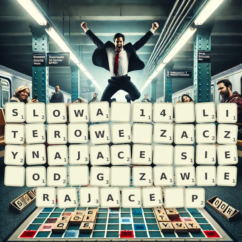 Słowa 14-literowe, zaczynające się od G, zawierające P