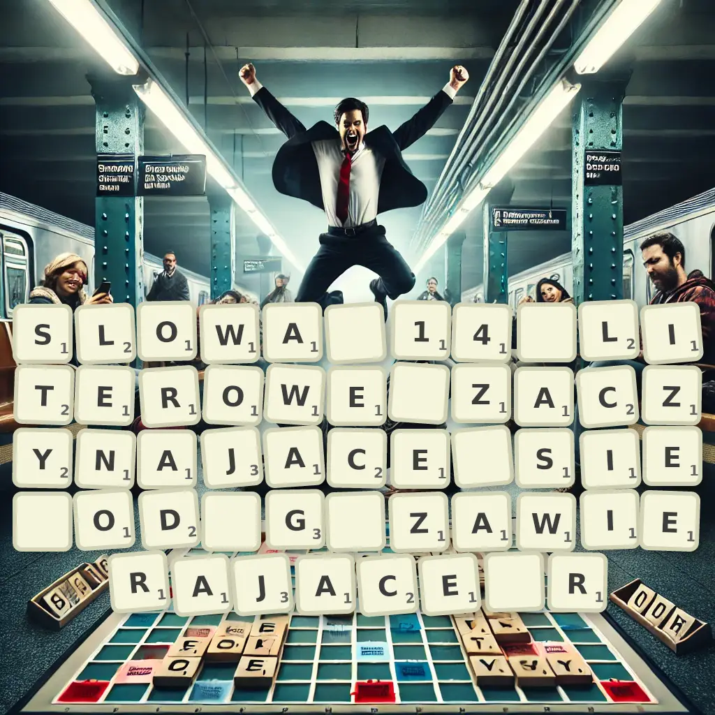 Słowa 14-literowe, zaczynające się od G, zawierające R