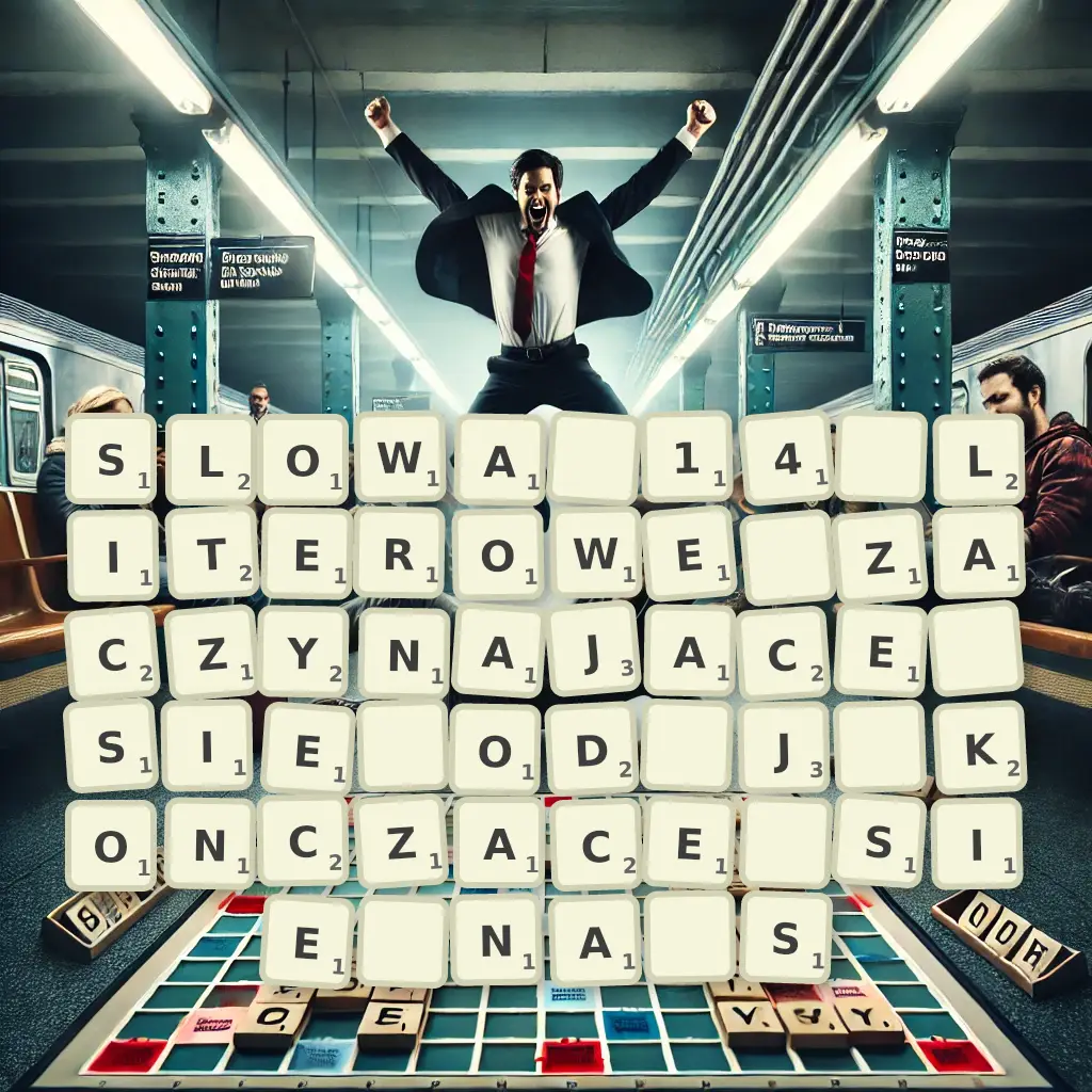 Słowa 14-literowe, zaczynające się od J, kończące się na Ś