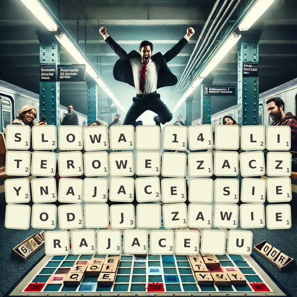 Słowa 14-literowe, zaczynające się od J, zawierające U