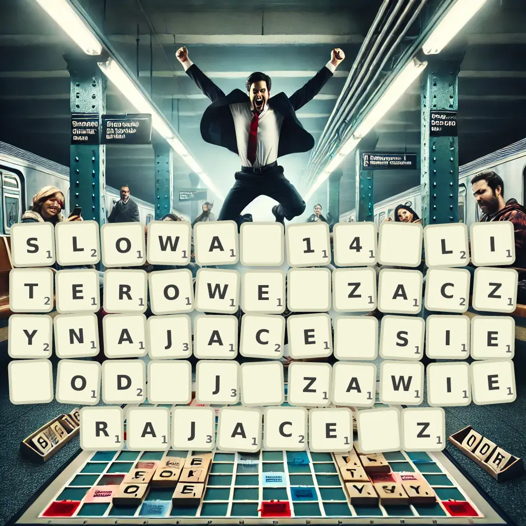 Słowa 14-literowe, zaczynające się od J, zawierające Ż