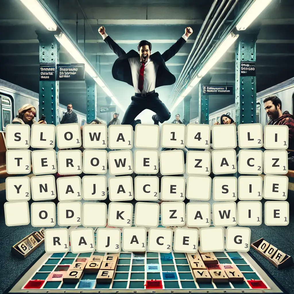 Słowa 14-literowe, zaczynające się od K, zawierające G