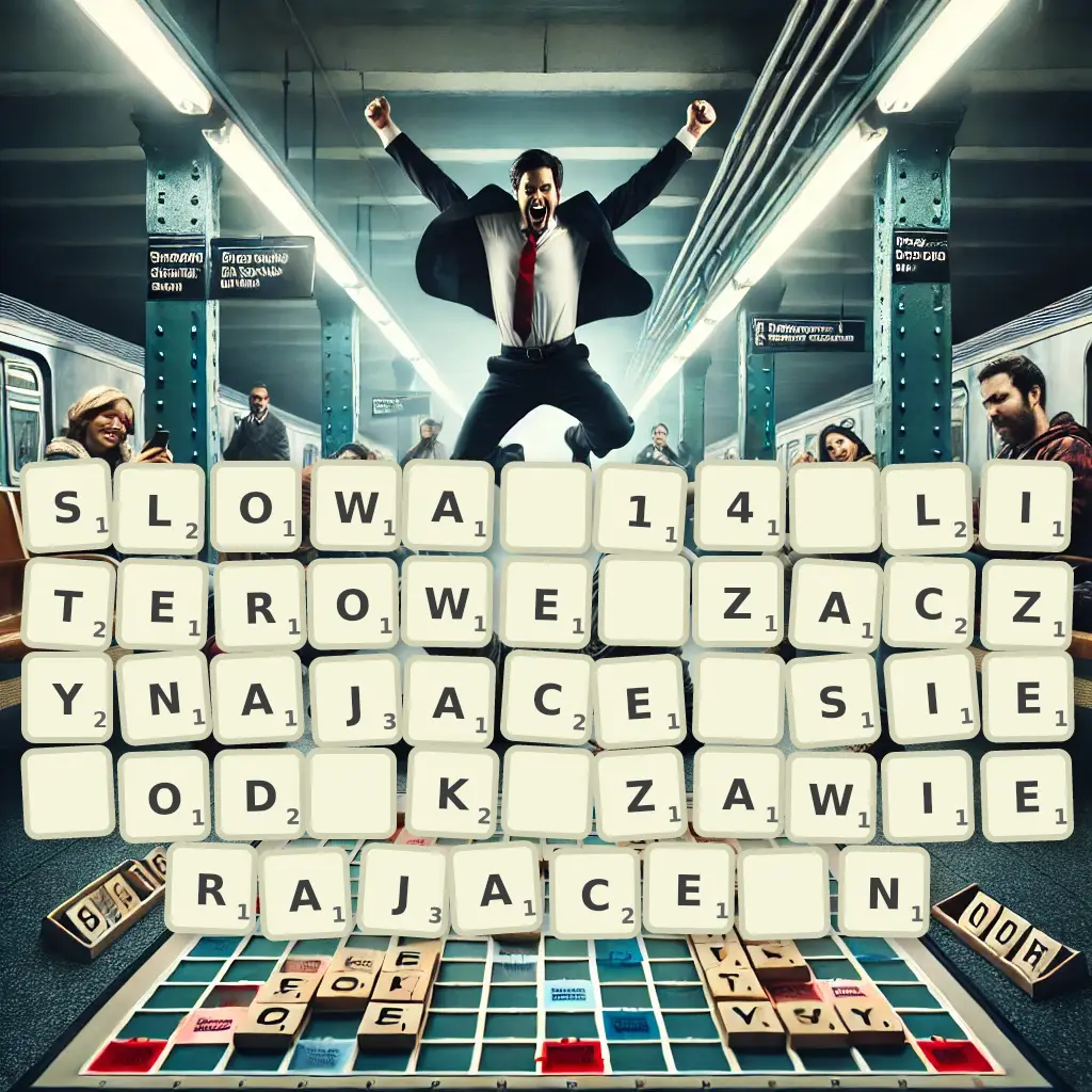 Słowa 14-literowe, zaczynające się od K, zawierające N