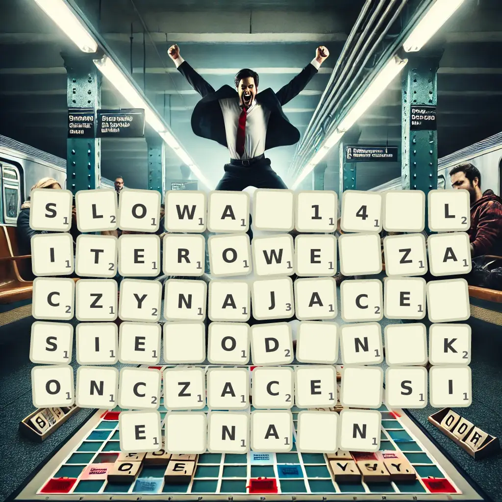 Słowa 14-literowe, zaczynające się od N, kończące się na N