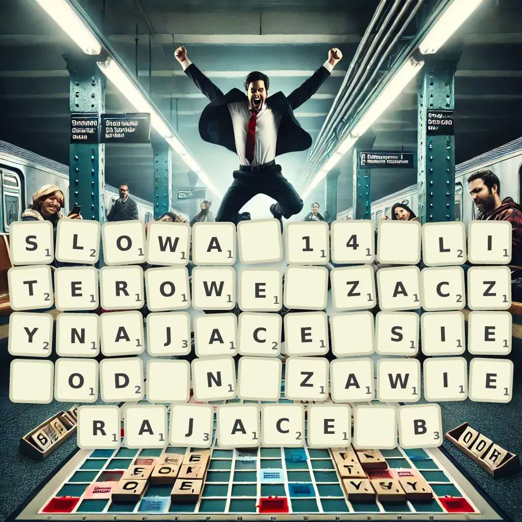 Słowa 14-literowe, zaczynające się od N, zawierające B