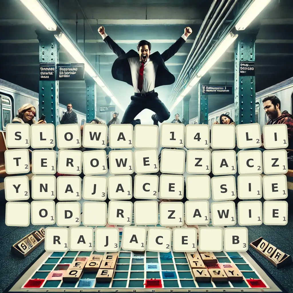 Słowa 14-literowe, zaczynające się od R, zawierające B