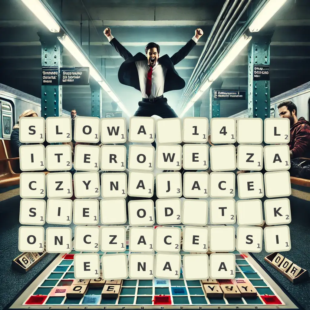 Słowa 14-literowe, zaczynające się od T, kończące się na Ą