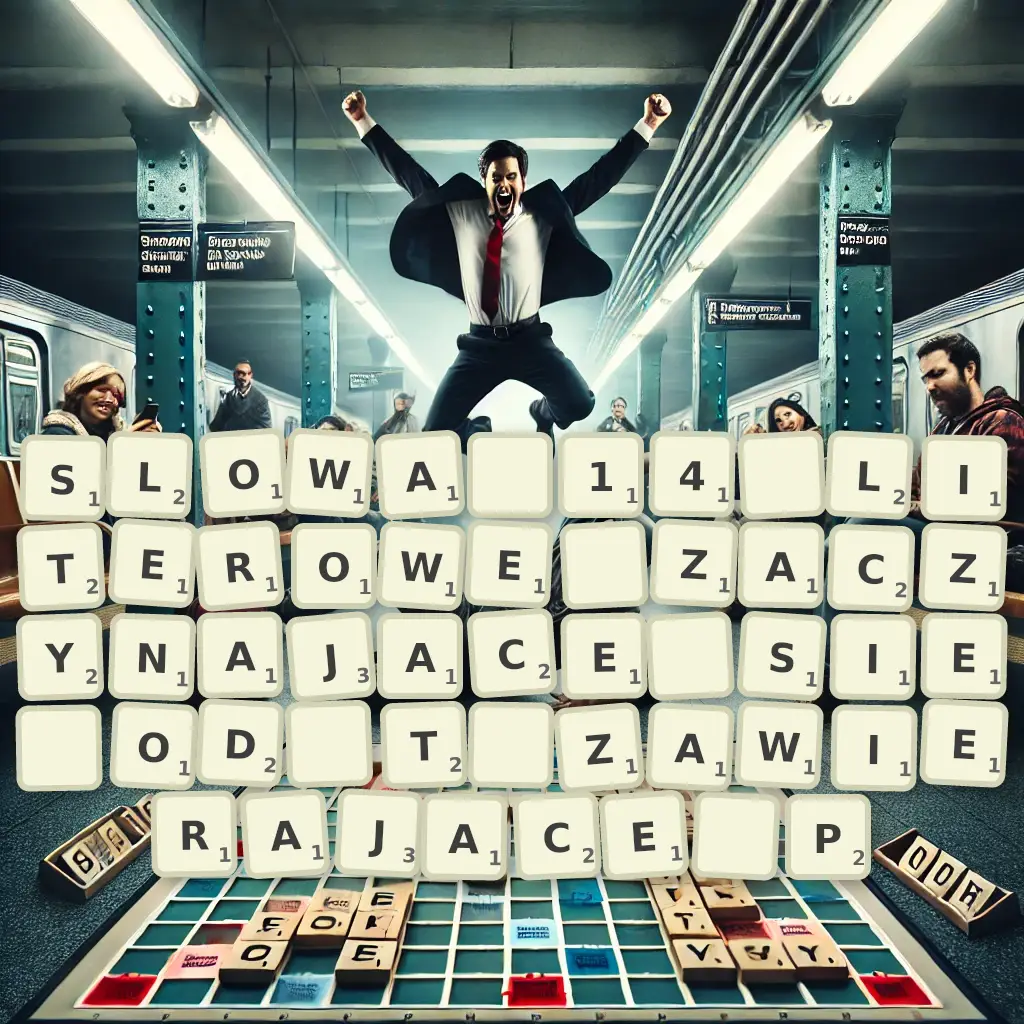 Słowa 14-literowe, zaczynające się od T, zawierające P