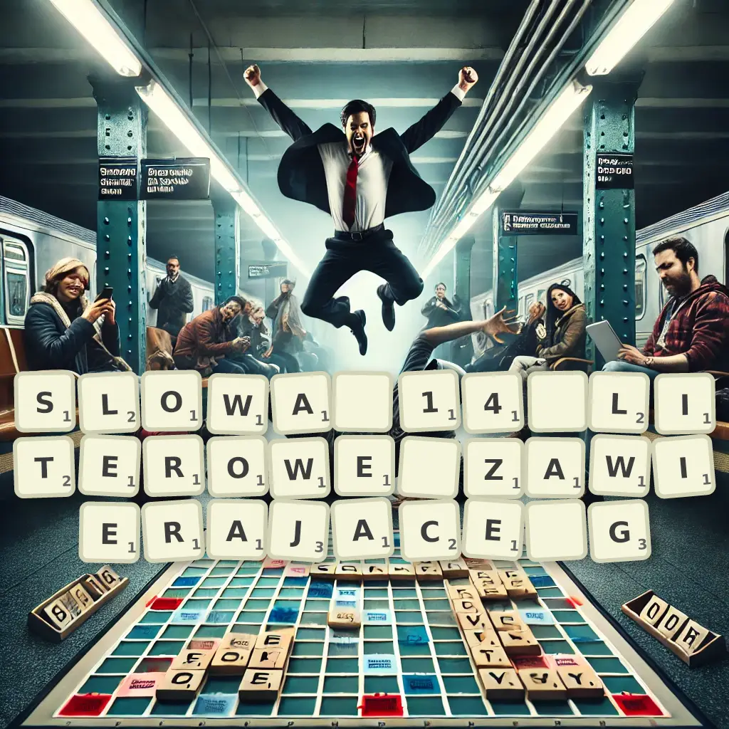 Słowa 14-literowe, zawierające G