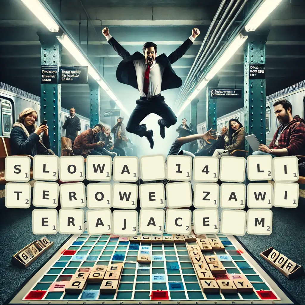 Słowa 14-literowe, zawierające M