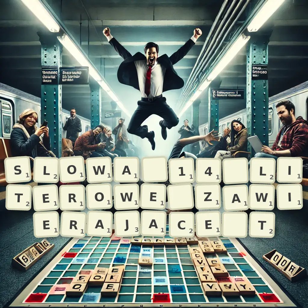 Słowa 14-literowe, zawierające T