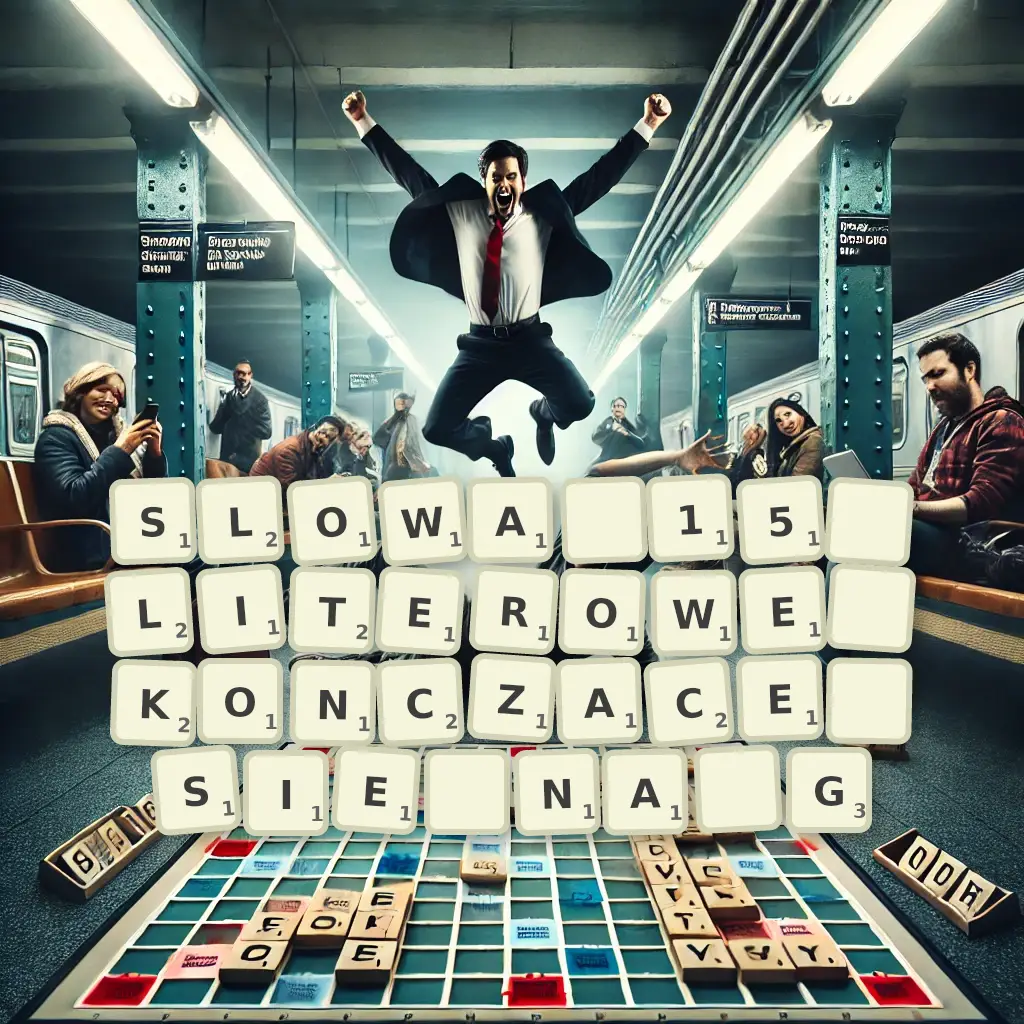 Słowa 15-literowe, kończące się na G